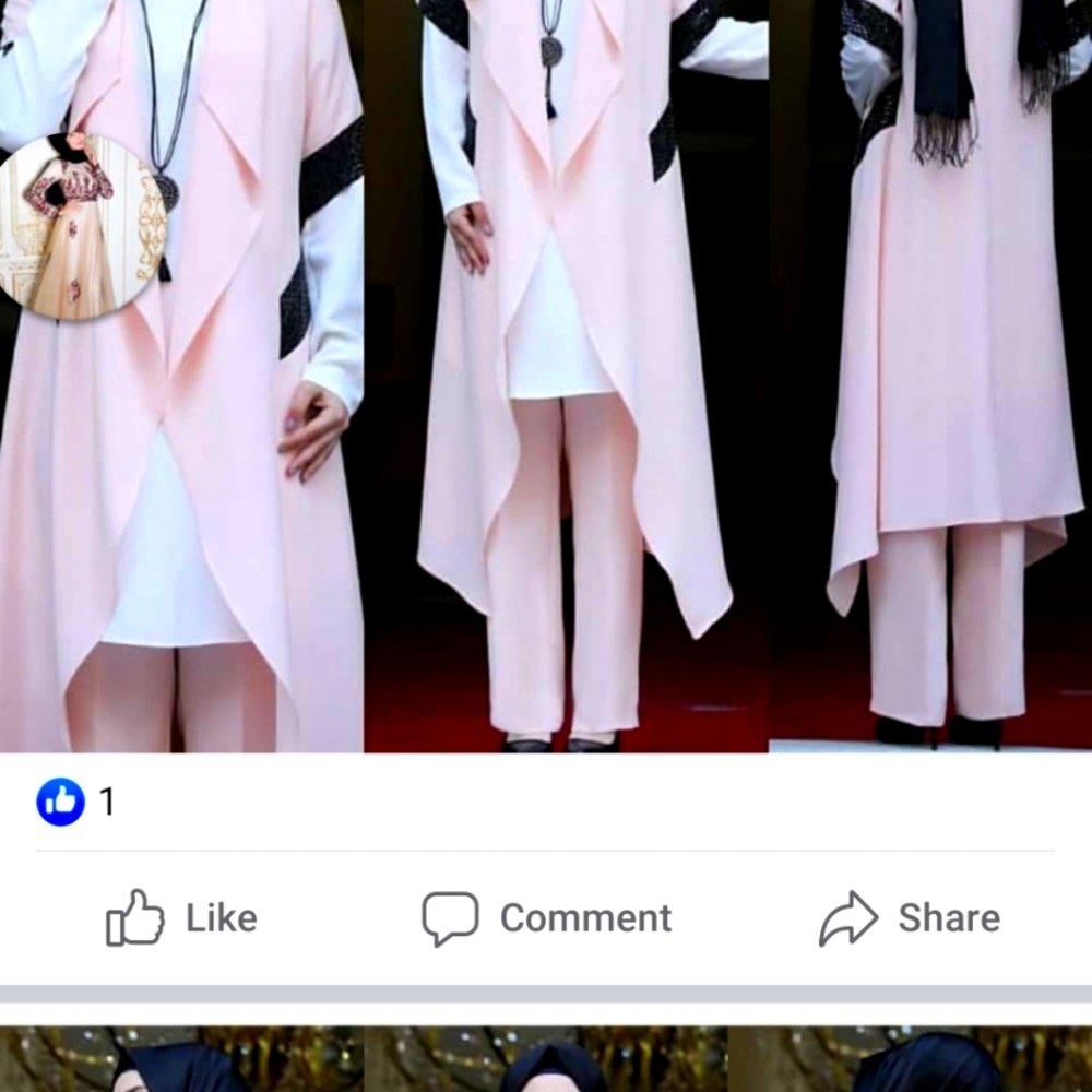 GORGEOUS DESIGNER MODEST PANT SUIT